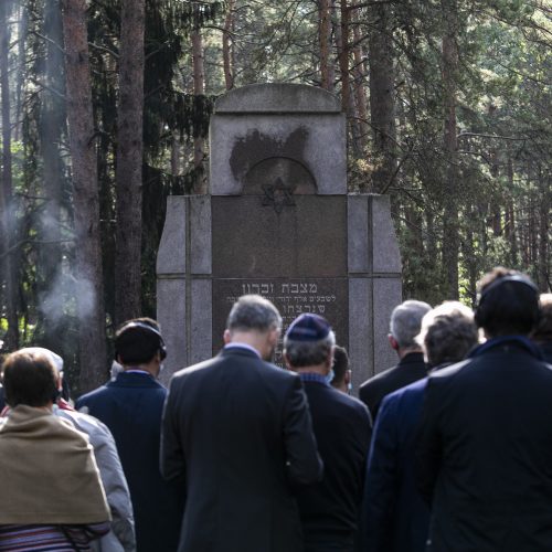 Genocido aukų pagerbimas Panerių memoriale  © P. Peleckio / Fotobanko nuotr.