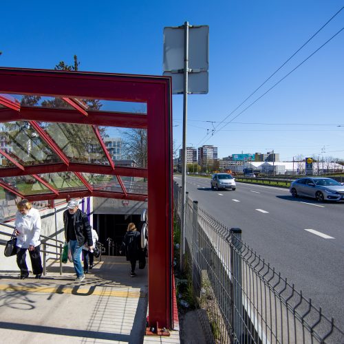 Sostinės Laisvės prospekto požeminė perėja atgimė naujai  © I. Gelūno / Fotobanko nuotr.