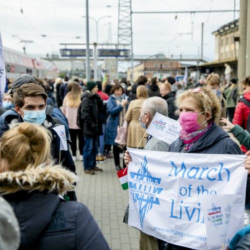 Holokausto pradžios Lietuvoje 80-ųjų metinių minėjimas  © P. Peleckio / Fotobanko nuotr.