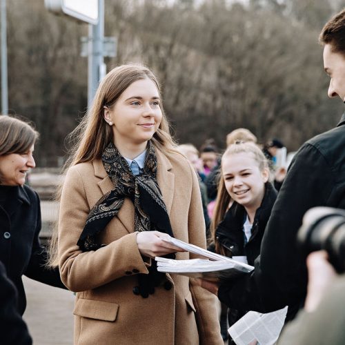 Laimės dieną Kaune – ypatingos dovanos ir šypsenos  © KEKS nuotr.