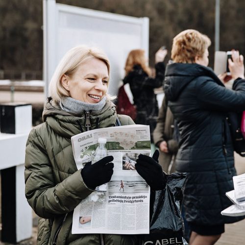 Laimės dieną Kaune – ypatingos dovanos ir šypsenos  © KEKS nuotr.