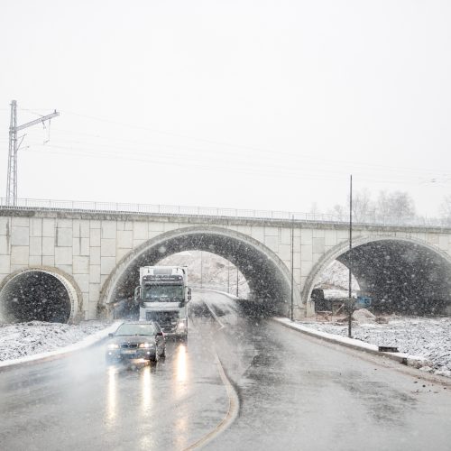 Atnaujintas traukinių eismas tarp Vilniaus ir Kauno  © Vilmanto Raupelio nuotr.