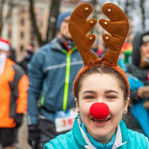 2019-ųjų kalėdinis Vilniaus bėgimas  © I. Gelūno / Fotobanko nuotr.