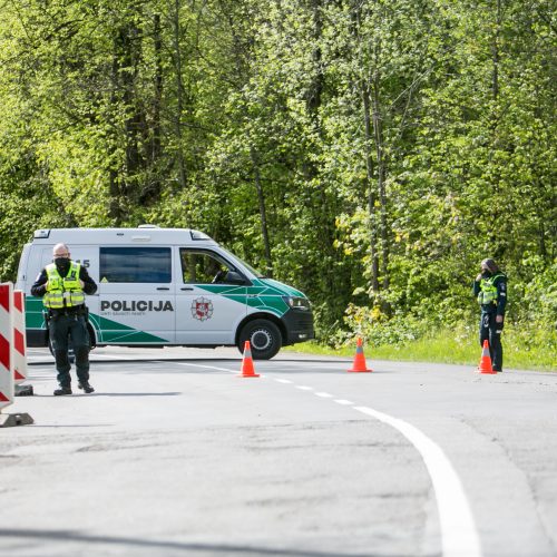 Aleksote rastas karo laikų sprogmuo  © Vilmanto Raupelio nuotr.