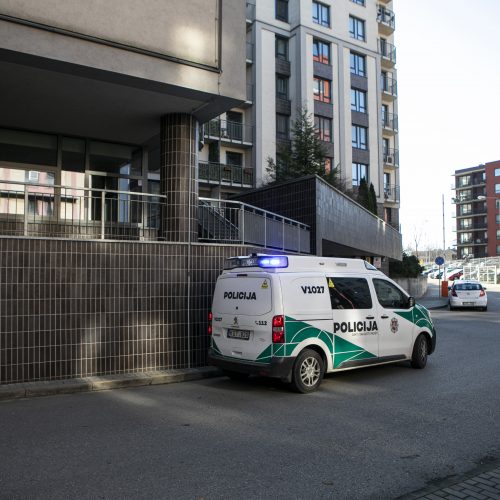 Vilniuje policija sulaikė neblaivų iš kovinio ginklo šaudžiusį vyrą  © P. Peleckio / Fotobanko nuotr.