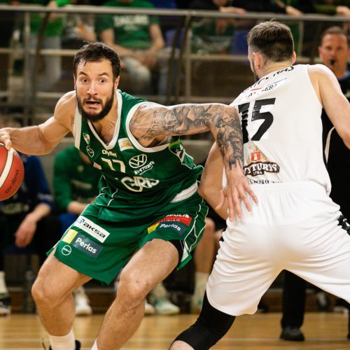 LKL ketvirtfinalis: „Žalgiris“ – „Neptūnas“ <span style=color:red;>(87:71)</span>  © T. Biliūno/BNS nuotr.