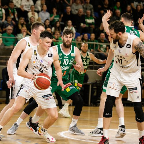 LKL ketvirtfinalis: „Žalgiris“ – „Neptūnas“ <span style=color:red;>(87:71)</span>  © T. Biliūno/BNS nuotr.