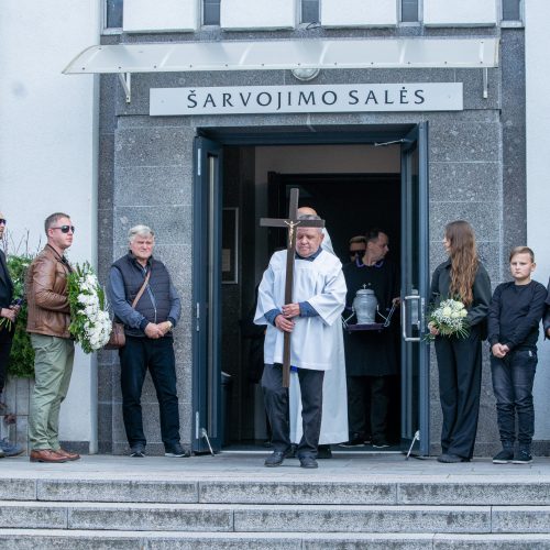 R. Skripkaičio-Rūlės laidotuvės  © R. Stankevičiūtės/BNS nuotr.