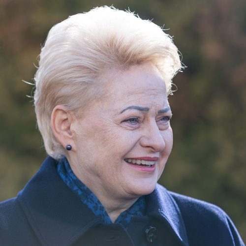 D. Grybauskaitė balsavo antrajame savivaldos rinkimų ture  © P. Paleckio/BNS nuotr.