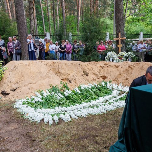 A. Adamkienė Kaune atgulė amžinojo poilsio  © Justinos Lasauskaitės, E. Ovčarenko/BNS nuotr.