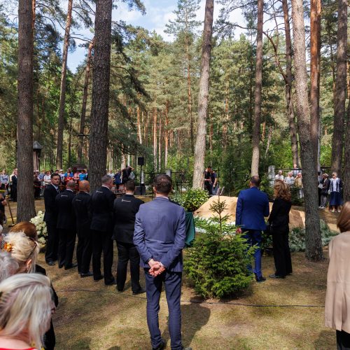 A. Adamkienė Kaune atgulė amžinojo poilsio  © Justinos Lasauskaitės, E. Ovčarenko/BNS nuotr.