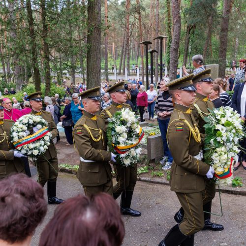 A. Adamkienė Kaune atgulė amžinojo poilsio  © Justinos Lasauskaitės, E. Ovčarenko/BNS nuotr.