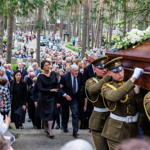 A. Adamkienė Kaune atgulė amžinojo poilsio  © Justinos Lasauskaitės, E. Ovčarenko/BNS nuotr.