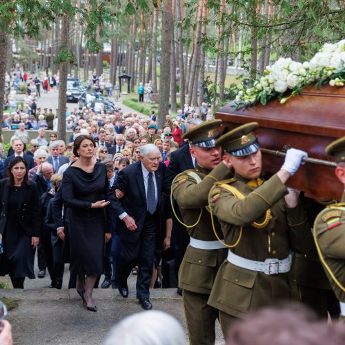 A. Adamkienė Kaune atgulė amžinojo poilsio  © Justinos Lasauskaitės, E. Ovčarenko/BNS nuotr.