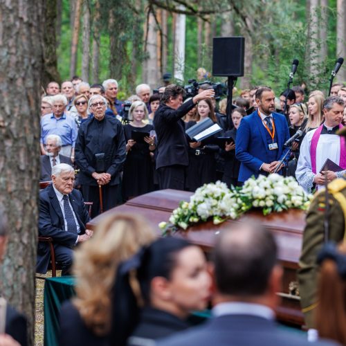 A. Adamkienė Kaune atgulė amžinojo poilsio  © Justinos Lasauskaitės, E. Ovčarenko/BNS nuotr.