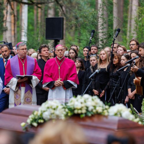 A. Adamkienė Kaune atgulė amžinojo poilsio  © Justinos Lasauskaitės, E. Ovčarenko/BNS nuotr.