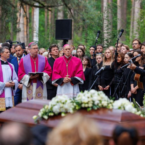 A. Adamkienė Kaune atgulė amžinojo poilsio  © Justinos Lasauskaitės, E. Ovčarenko/BNS nuotr.