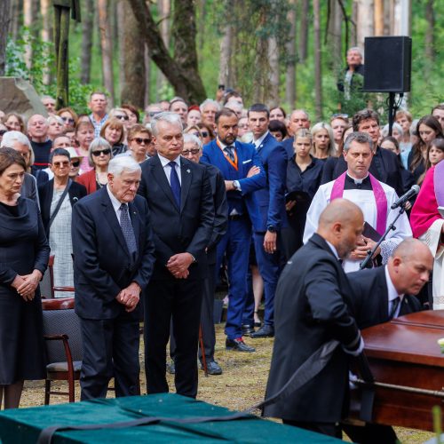 A. Adamkienė Kaune atgulė amžinojo poilsio  © Justinos Lasauskaitės, E. Ovčarenko/BNS nuotr.