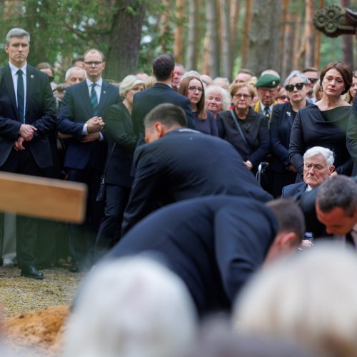 A. Adamkienė Kaune atgulė amžinojo poilsio  © Justinos Lasauskaitės, E. Ovčarenko/BNS nuotr.