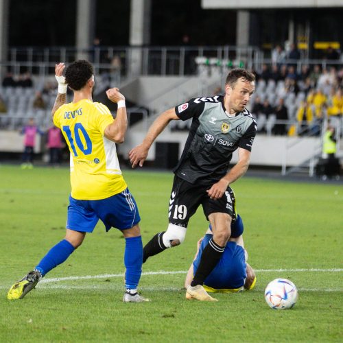 LFF taurės finalas: „TransInvest“ – „Šiauliai“ <span style=color:red;>(2:1)</span>  © Vyčio Šulinsko, T. Biliūno/BNS nuotr.