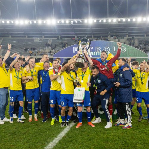 LFF taurės finalas: „TransInvest“ – „Šiauliai“ (2:1)