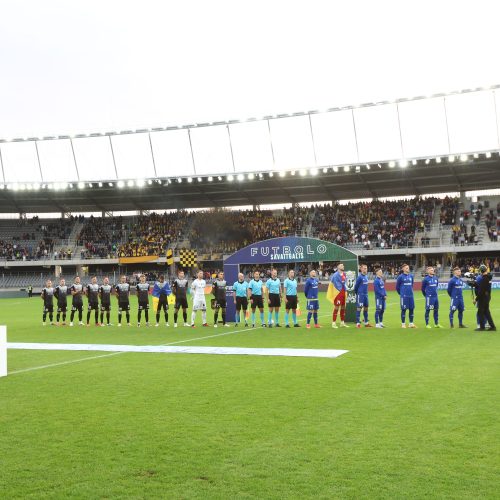 LFF taurės finalas: „TransInvest“ – „Šiauliai“ <span style=color:red;>(2:1)</span>  © Vyčio Šulinsko, T. Biliūno/BNS nuotr.