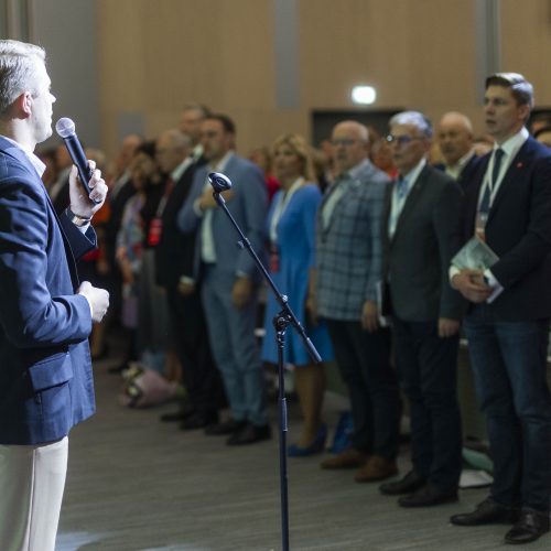 Lietuvos socialdemokratų partijos suvažiavimas  © I. Gelūno/BNS nuotr.