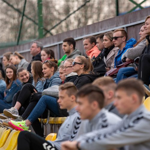 Lietuvos moterų futbolo rinktinės rungtynės su Farerų salų rinktine  © Manto Kutkaičio nuotr.