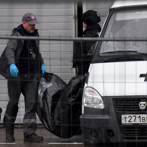 Maskvos koncertų salėje – didžiulis išpuolis  © Scanpix nuotr.