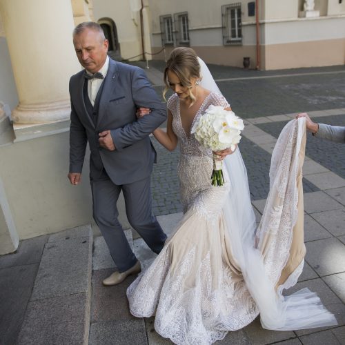 Prodiuserio Povilo Skaisgirio ir visažistės Gretos Tarozaitės vestuvės  © G. Kropio/BFL nuotr.