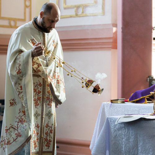 Konstantinopolio patriarchato kunigų mišios  © G. Skaraitienės/BNS nuotr.
