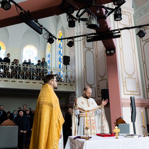 Konstantinopolio patriarchato kunigų mišios  © G. Skaraitienės/BNS nuotr.