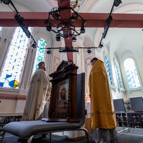 Konstantinopolio patriarchato kunigų mišios  © G. Skaraitienės/BNS nuotr.