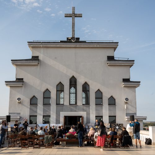 Kauno tarpukario architektūros įtraukimo Į UNESCO paveldo sąrašą pristatymas  © Regimanto Zakšensko nuotr.