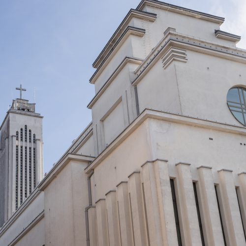 Kauno tarpukario architektūros įtraukimo Į UNESCO paveldo sąrašą pristatymas  © Regimanto Zakšensko nuotr.