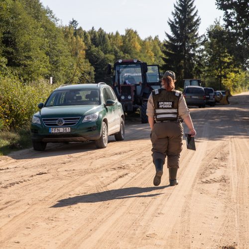 Kazlų Rūdos tvenkinyje išgaišo žuvys  © Regimanto Zakšensko, feisbuko nuotr.