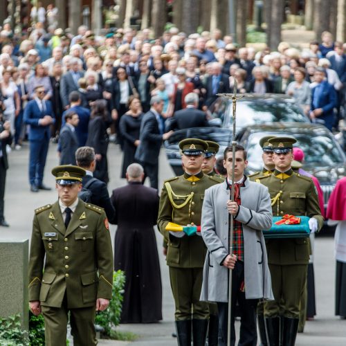 A. Adamkienė Kaune atgulė amžinojo poilsio  © Justinos Lasauskaitės, E. Ovčarenko/BNS nuotr.