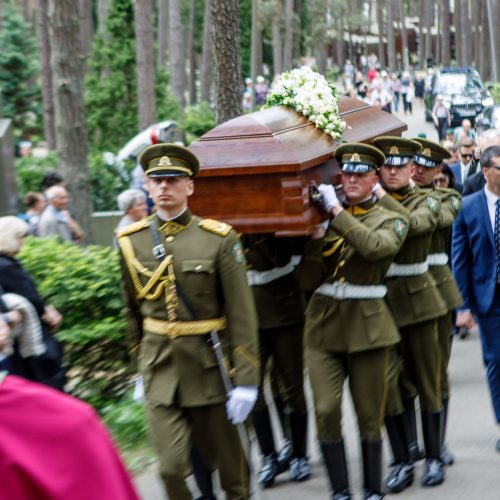 A. Adamkienė Kaune atgulė amžinojo poilsio  © Justinos Lasauskaitės, E. Ovčarenko/BNS nuotr.