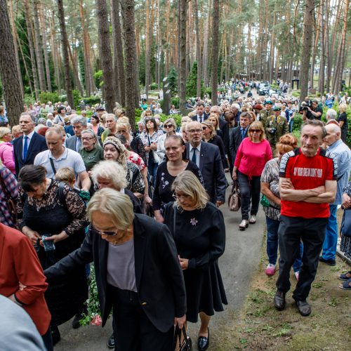 A. Adamkienė Kaune atgulė amžinojo poilsio  © Justinos Lasauskaitės, E. Ovčarenko/BNS nuotr.