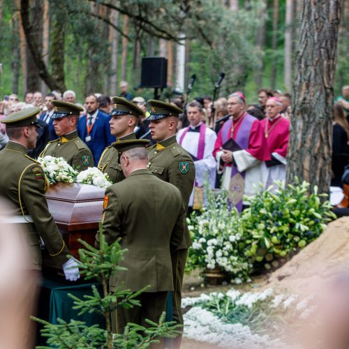 A. Adamkienė Kaune atgulė amžinojo poilsio  © Justinos Lasauskaitės, E. Ovčarenko/BNS nuotr.