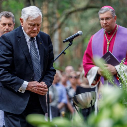 A. Adamkienė Kaune atgulė amžinojo poilsio  © Justinos Lasauskaitės, E. Ovčarenko/BNS nuotr.