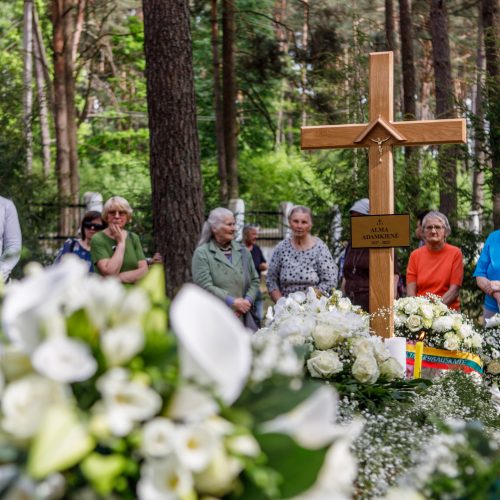 A. Adamkienė Kaune atgulė amžinojo poilsio  © Justinos Lasauskaitės, E. Ovčarenko/BNS nuotr.