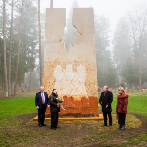 Memorialas Vandžiogalos žydams  © Laimio Steponavičiaus nuotr.