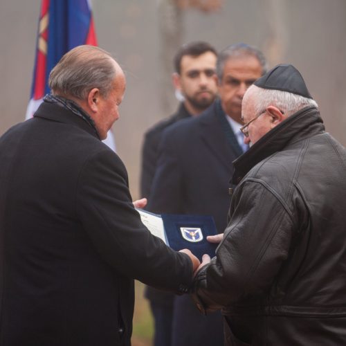 Memorialas Vandžiogalos žydams  © Laimio Steponavičiaus nuotr.