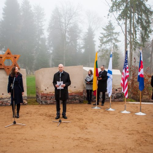 Memorialas Vandžiogalos žydams  © Laimio Steponavičiaus nuotr.