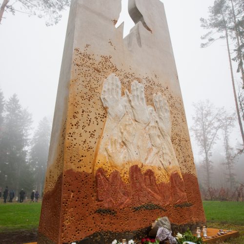 Memorialas Vandžiogalos žydams  © Laimio Steponavičiaus nuotr.