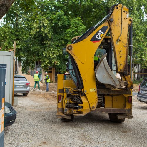 Lietuvos krepšinio namų statybos   © Laimio Steponavičiaus nuotr.