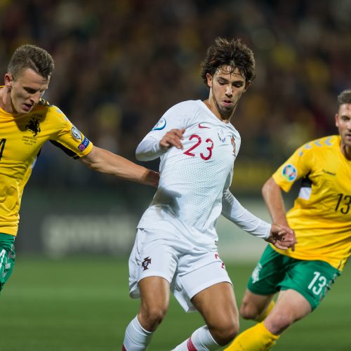 Futbolas: Lietuva – Portugalija 1:5  © B. Barausko ir I. Gelūno/Fotobanko nuotr.