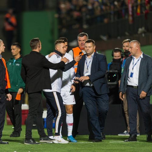 Futbolas: Lietuva – Portugalija 1:5  © B. Barausko ir I. Gelūno/Fotobanko nuotr.