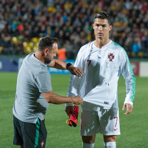 Futbolas: Lietuva – Portugalija 1:5  © B. Barausko ir I. Gelūno/Fotobanko nuotr.